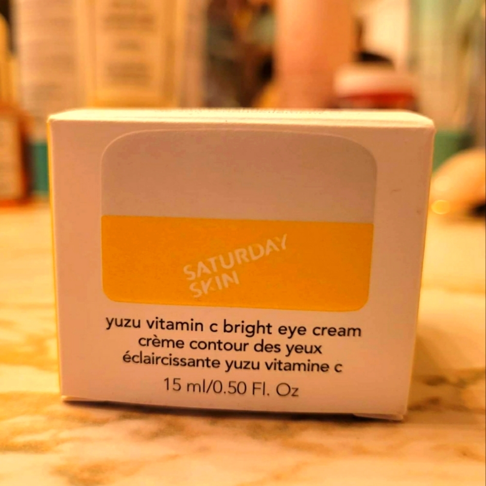 Saturday Skin Yuzu Vitamin C Bright Eye Cream